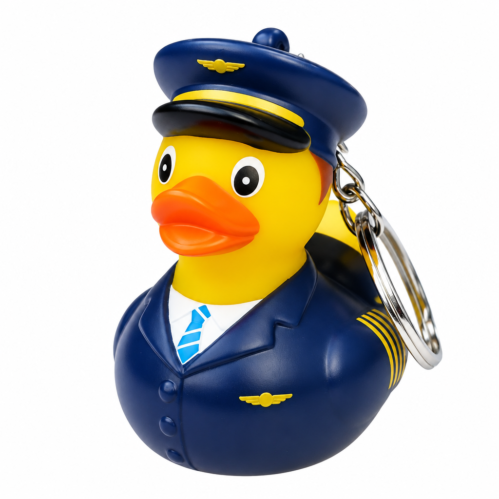 Porte-clés Canards Pilote de ligne