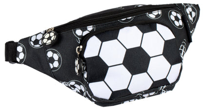 Sac banane ceinture – football noir
