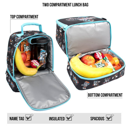 Sac repas à deux compartiments – Little Gamers