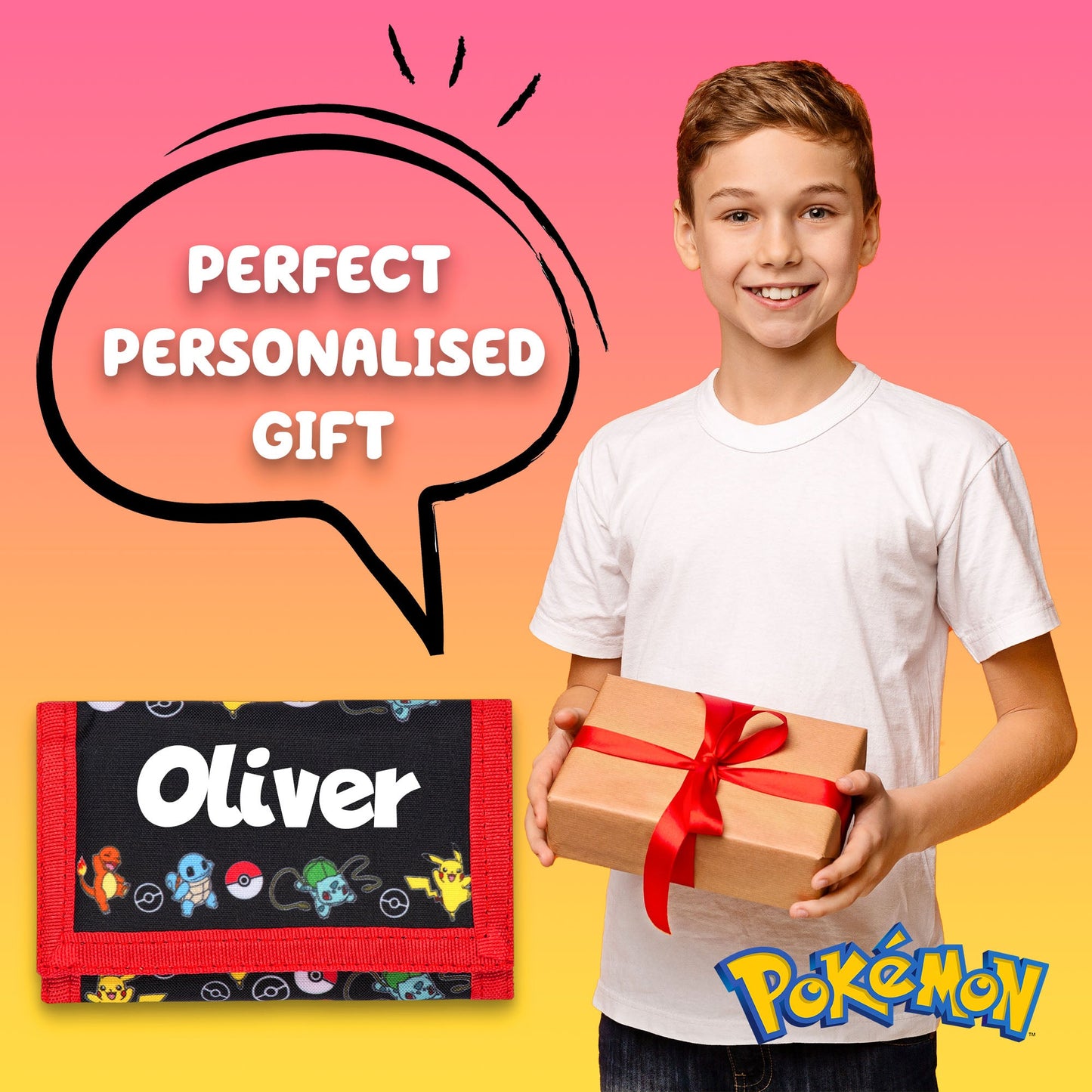 Pokemon portefeuille – rouge