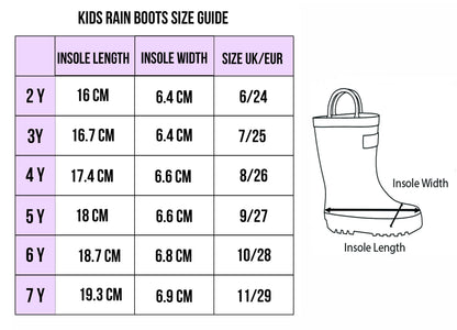 Bottes de pluie – Rainbows