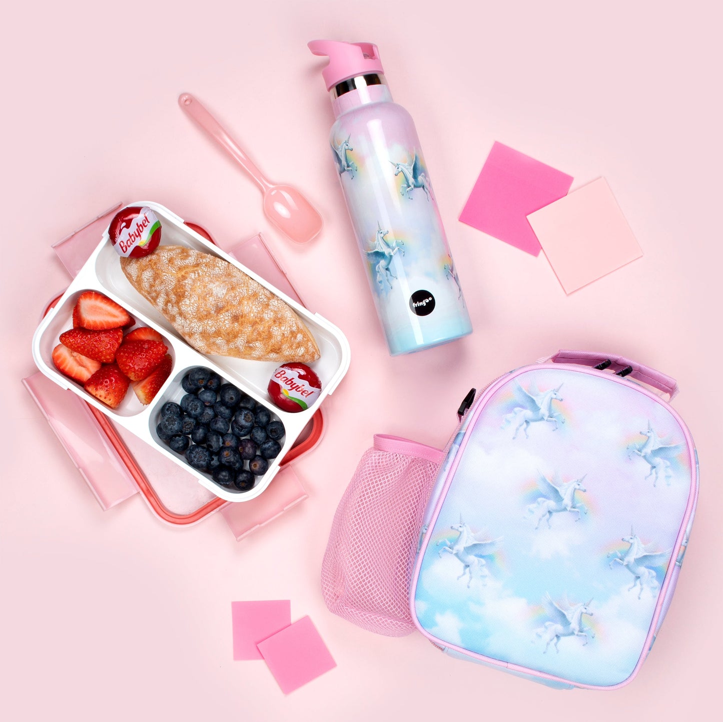 Lunch Bag - Licorne Ciel