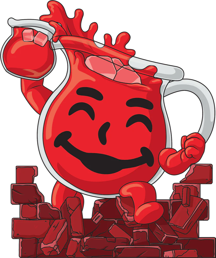 Meme Collection Vinyl figurine Kool-Aid Man Youtooz