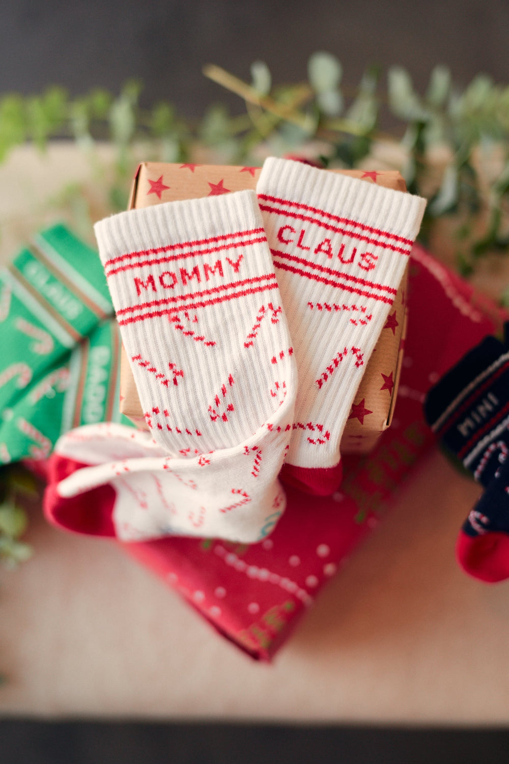 Mommy Claus Socks