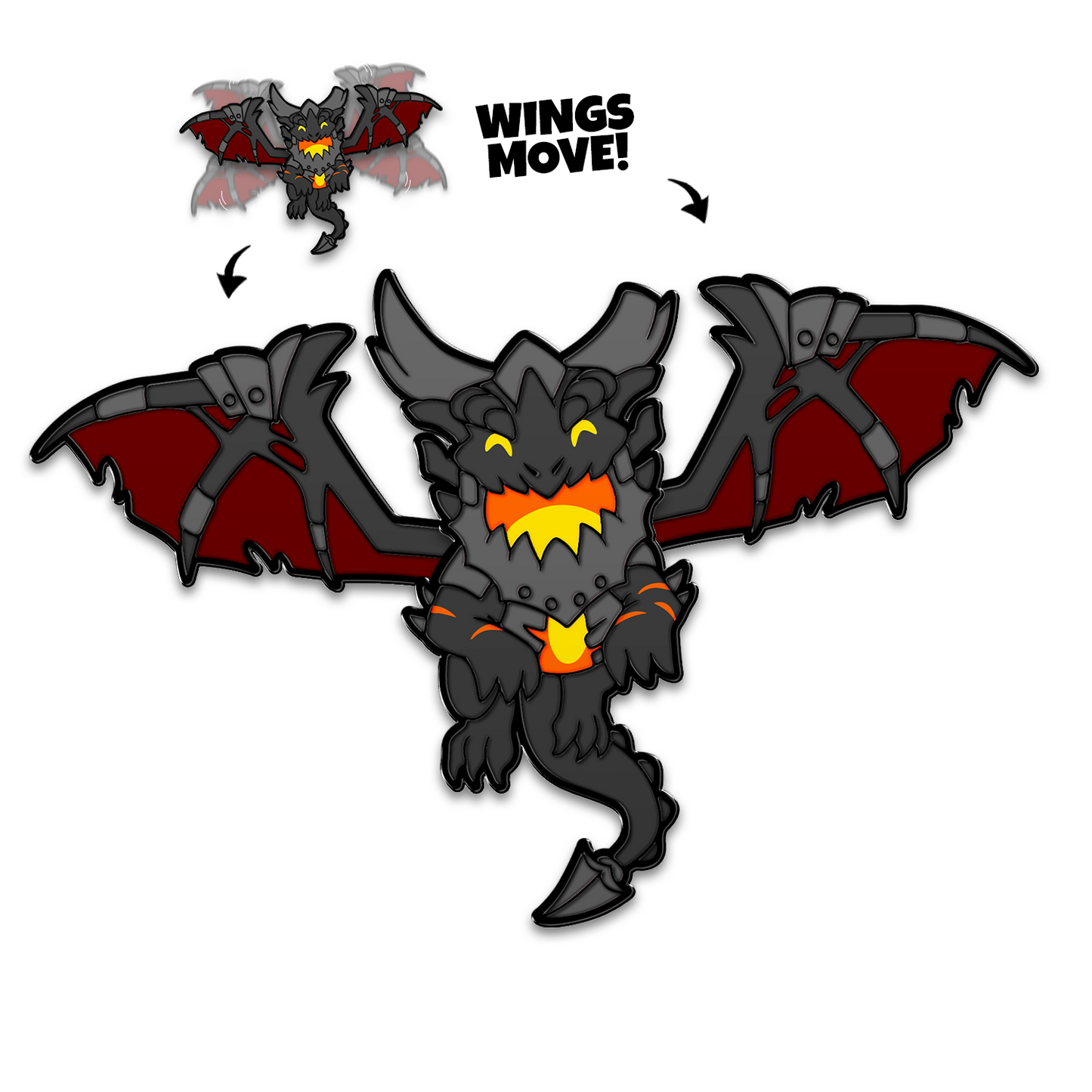 Deathwing Pin