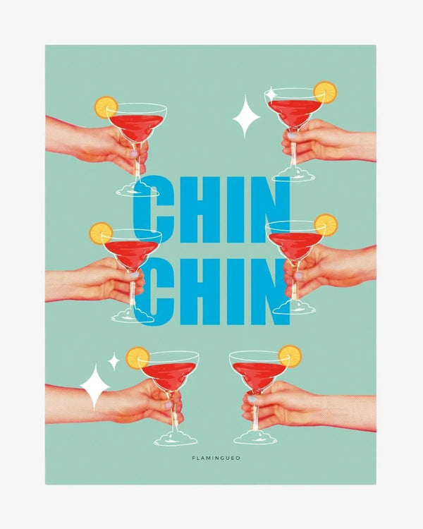 Lámina Decorativa Chin Chin - BLOODY