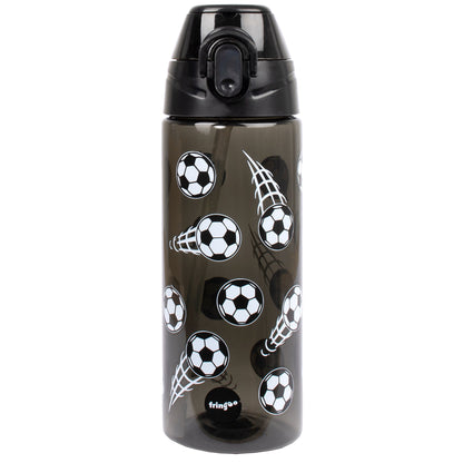 Gourde – Straw – football noir