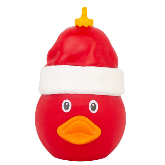 Canard Boule de Noël avec Bonnet