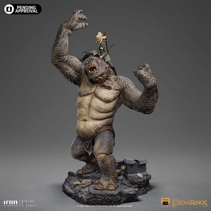 Statue Legolas vs Cave Troll - The Lord of the Rings - BDS Art Scale 1/10