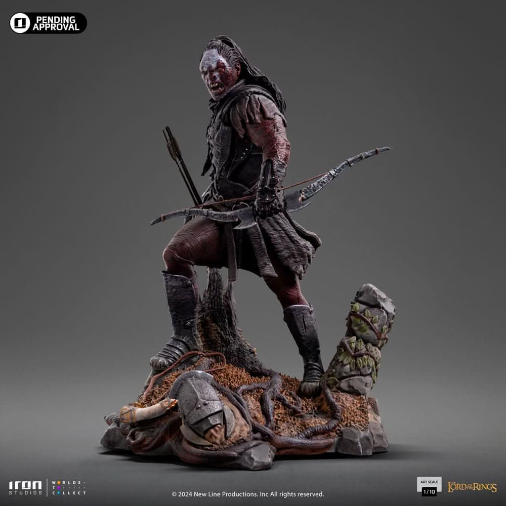 Statue Lurtz Uruk-Hai Leader - The Lord of the Rings - Art Scale 1/10 - The Fellowship of the Ring