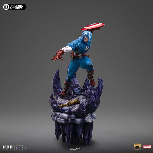 Statue Captain America Deluxe - Infinity Gauntlet Diorama - BDS Art Scale 1/10 - Marvel Comics