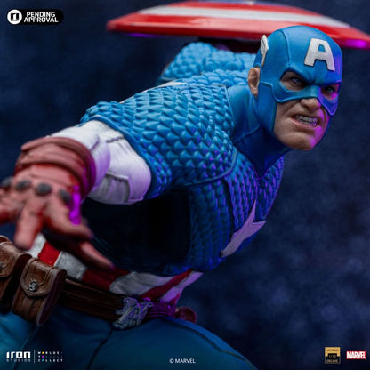 Statue Captain America Deluxe - Infinity Gauntlet Diorama - BDS Art Scale 1/10 - Marvel Comics