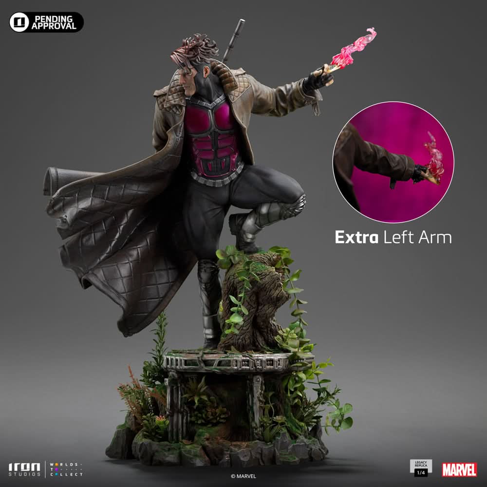Statue Gambit - X-Men Comics - Legacy Replica 1/4 - Marvel Comics