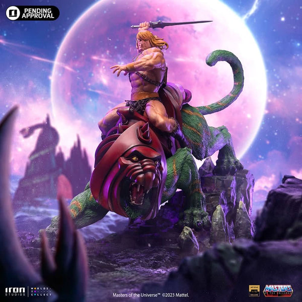 Statue He-Man and Battle Cat - Masters of the Universe - Art Scale 1/10