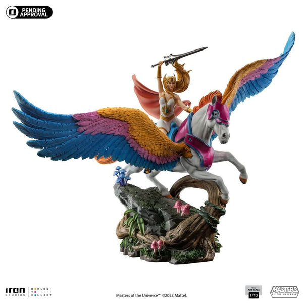 Statue She-Ra and Swift Wind - Masters of the Universe - Art Scale 1/10