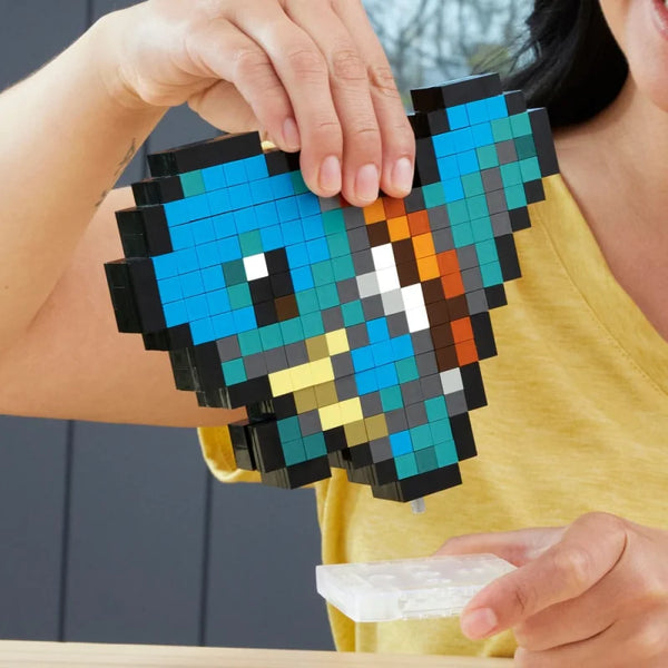 Jeu de construction MEGA Pokémon - Carapuce Pixel Art