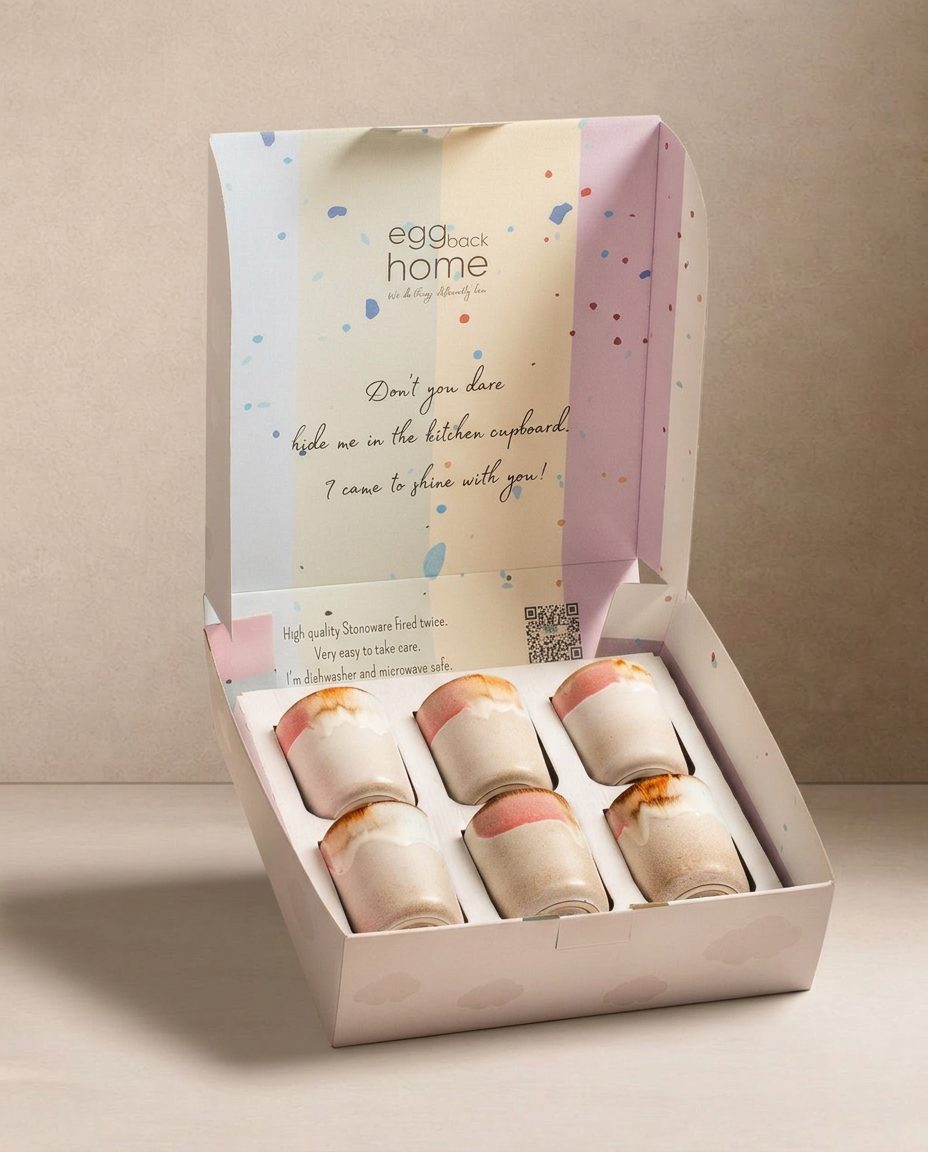 Melting Ice Cream Mug 260 ml Coffret 6 pièces Collection cadeau
