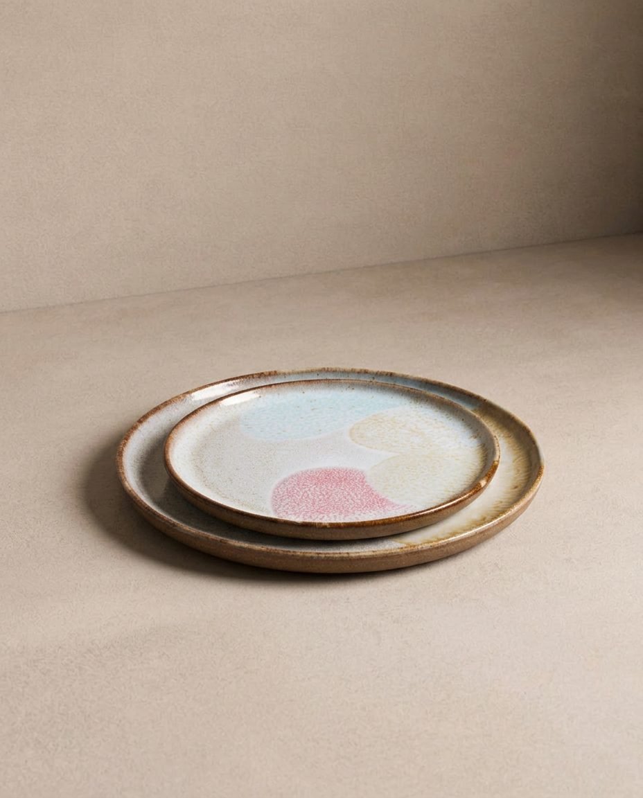 Melting Ice Cream Salad Plate 22cm