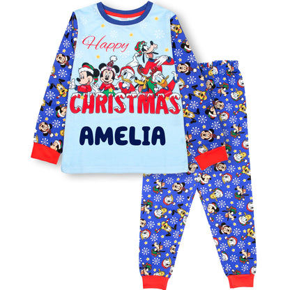Disney Christmas Pyjama- bleu