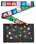 Minecraft Kids portefeuille – noir Pattern