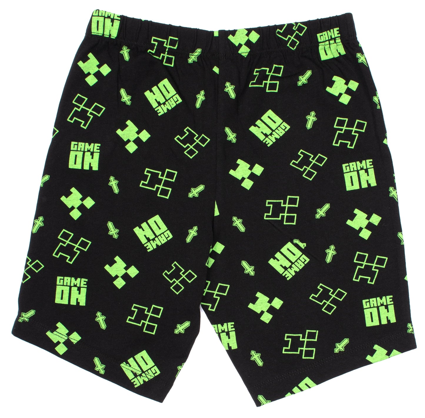 Minecraft Short Sleeve Pyjama Set - Green