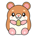 Mini Peluche Squishable – Hamster