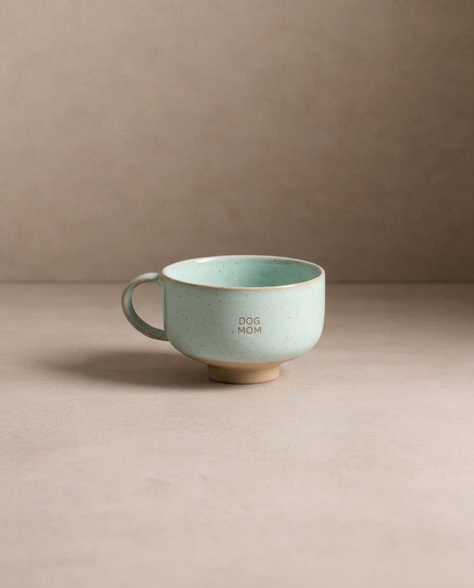 Tasse Minted en grès 300 ml – Maman chien
