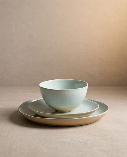 Minted Stoneware Set 12pcs