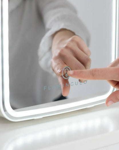 10L Cosmetic Fridge with Mirror - GRIMMY