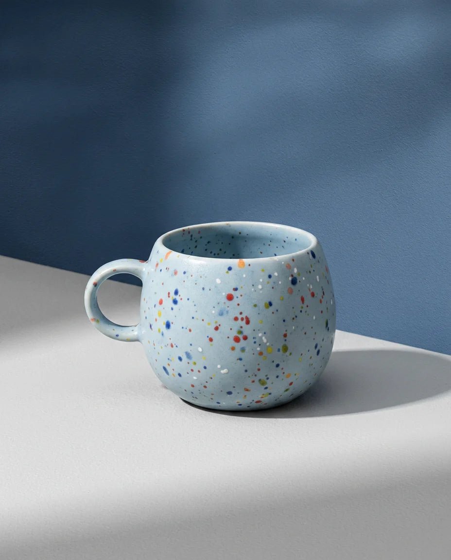 New Party Ball Mug 500ml Soft Blue