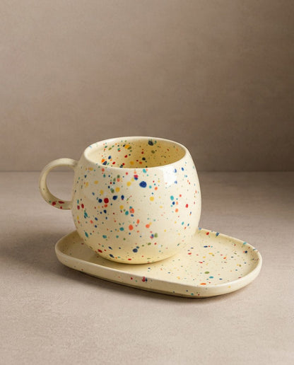 New Party Ball Mug 500ml Yellow