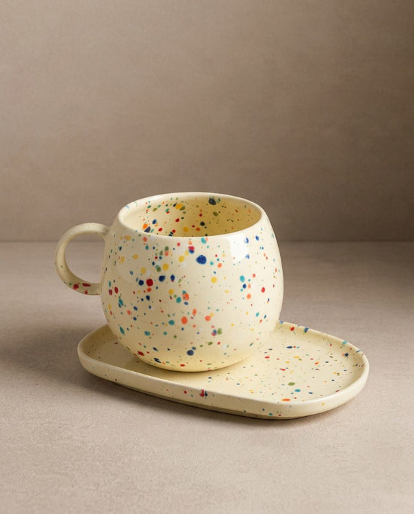 New Party Ball Mug 500ml Yellow