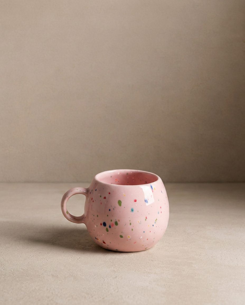 New Party Ball Mug 90ml - Mix 6 Pieces
