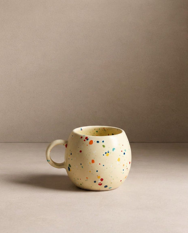 Mug espresso New Party jaune – 90 ml