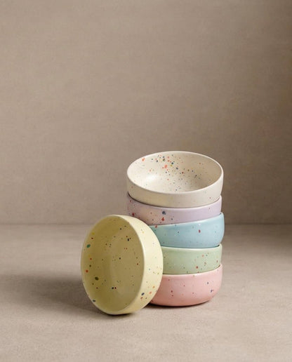 New Party Bol 12cm - Mélange 6 Pièces