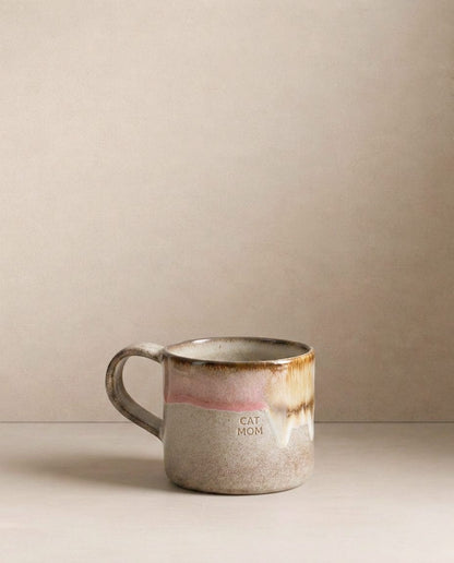Melting Ice Cream Mug 360 ml Chat Maman & Papa Ensemble 2 Pièces