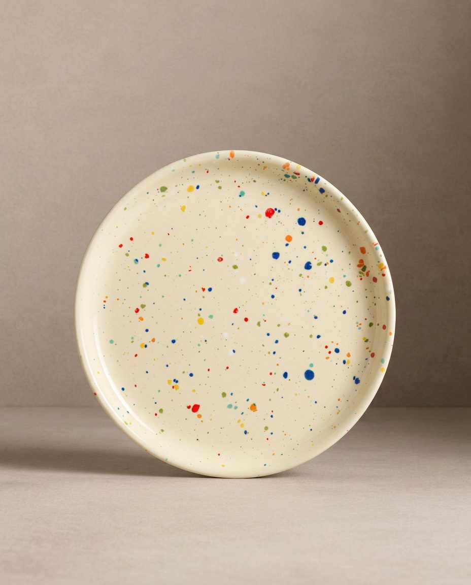 New Party Assiette à pain 17 cm - Mélange 6 Pièces