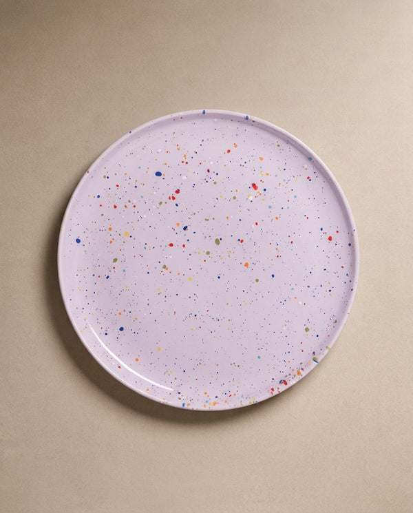 New Party Dinner Plate 27cm Lilac