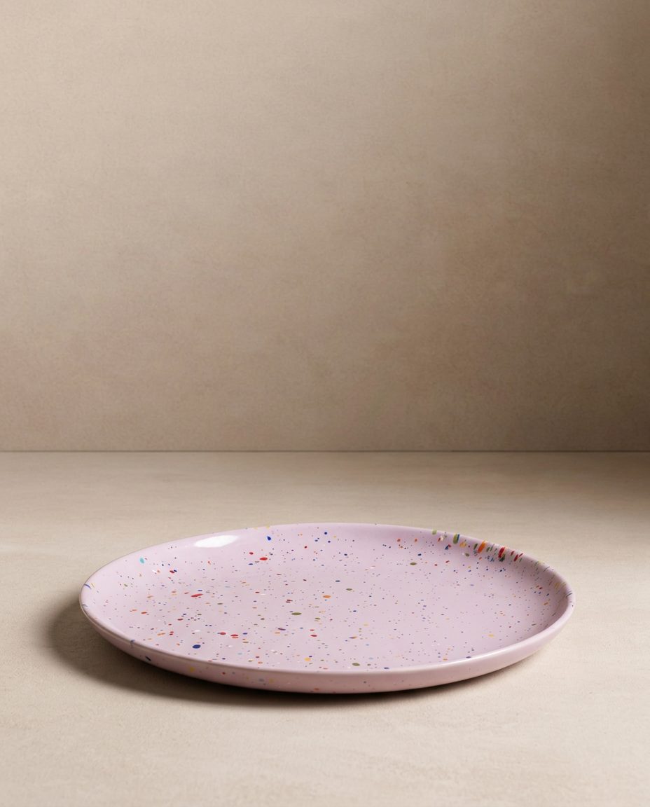New Party Assiette plate 27 cm - Mélange 6 pièces