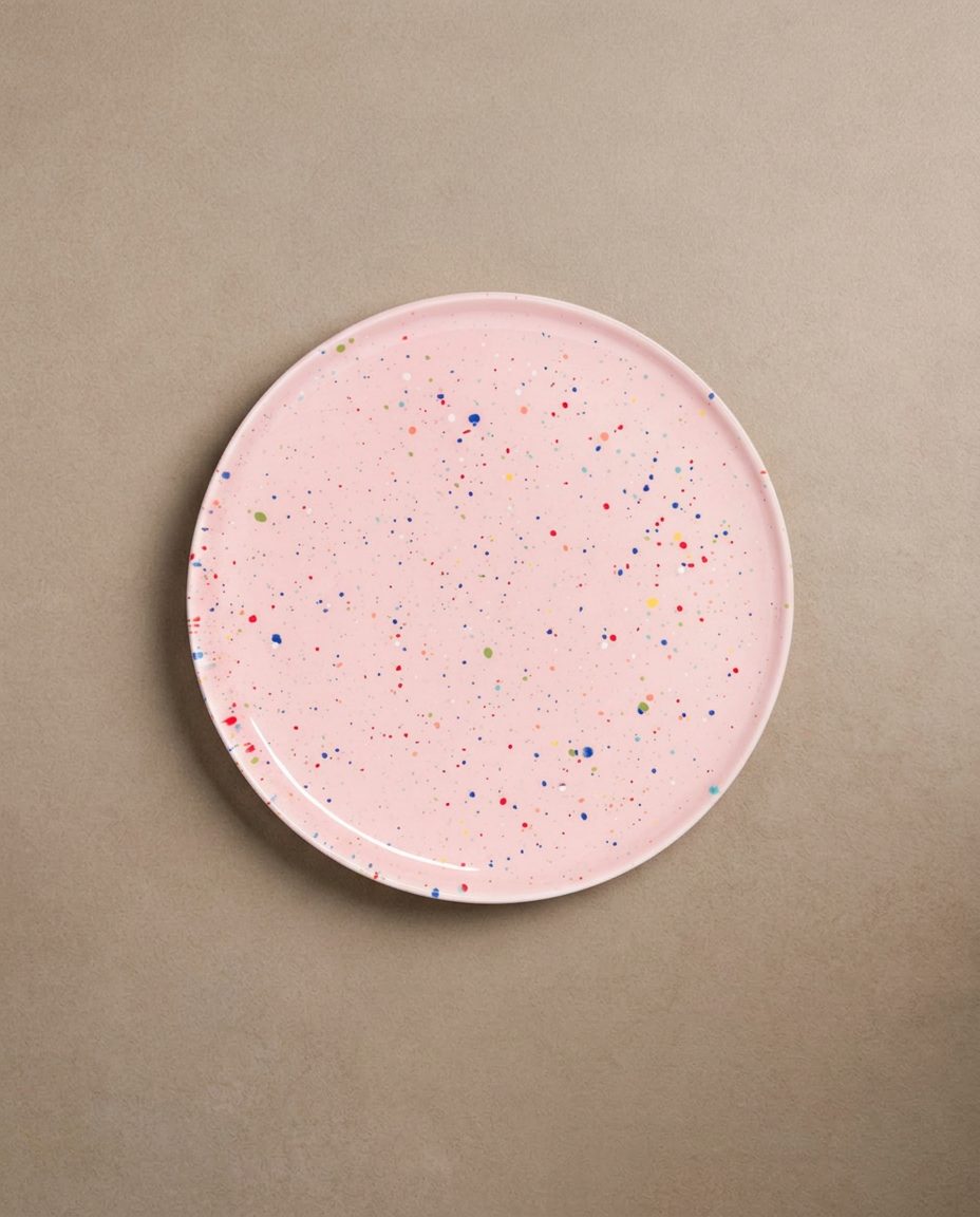 New Party Assiette plate 27 cm - Mélange 6 pièces