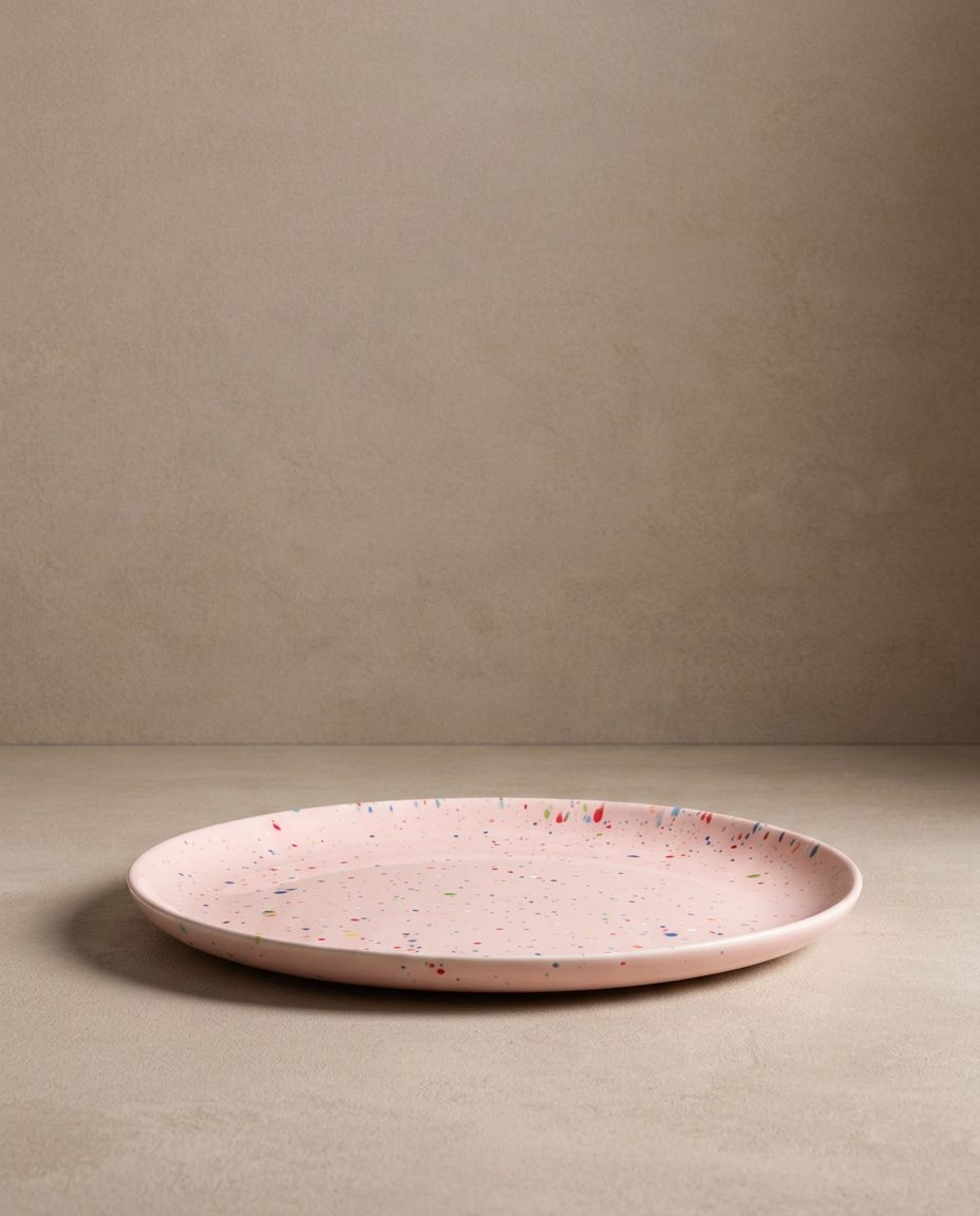 New Party Assiette plate 27 cm - Mélange 6 pièces