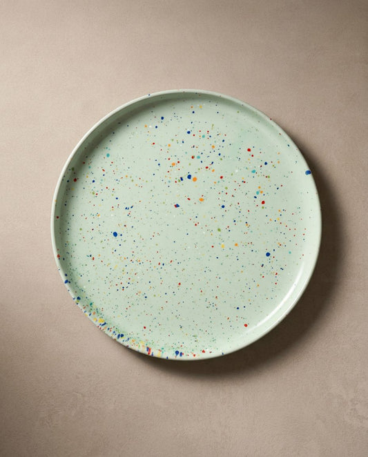 New Party Dinner Plate 27cm Green