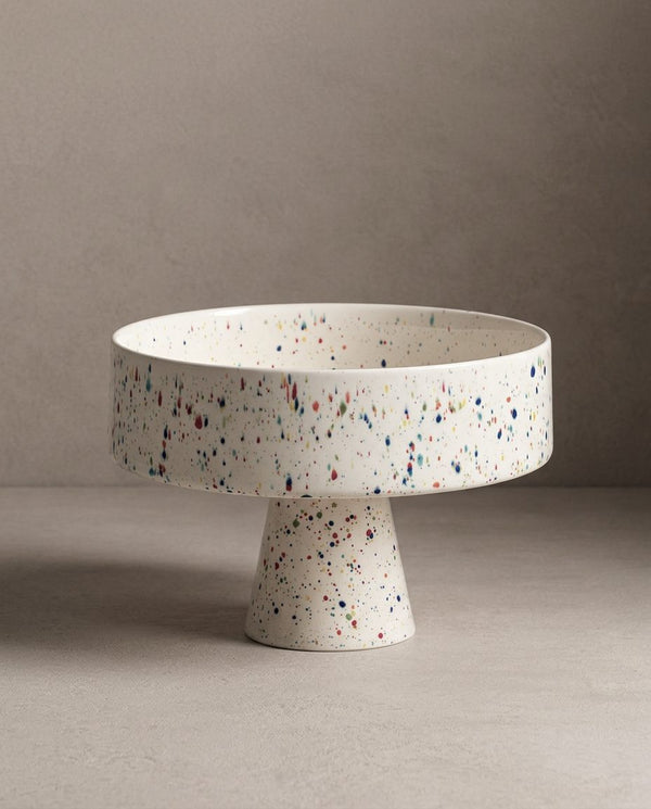 New 26cm white party fruit bowl