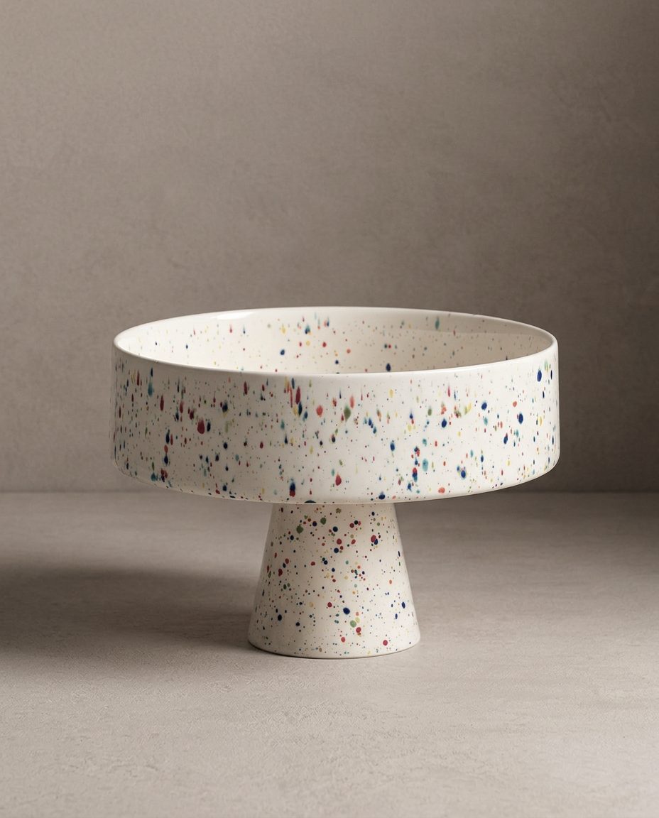 Bol à fruits New Party – 26 cm – Blanc