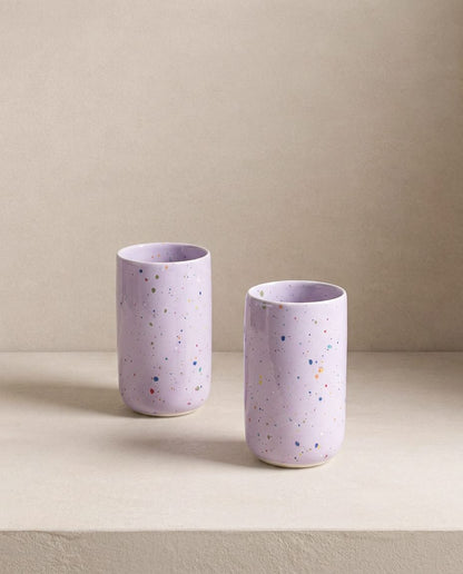 New Party Mug Long 330ml Lilas