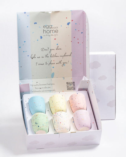 New Party Mug moyen 220 ml - Mélange 6 pièces