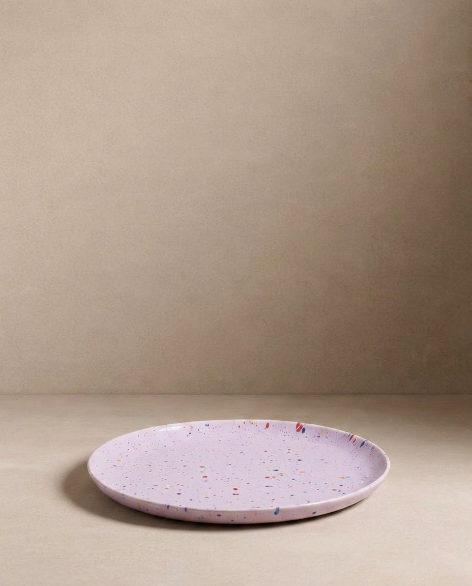 New Party Assiette à Salade 22cm - Mélange 6 Pièces