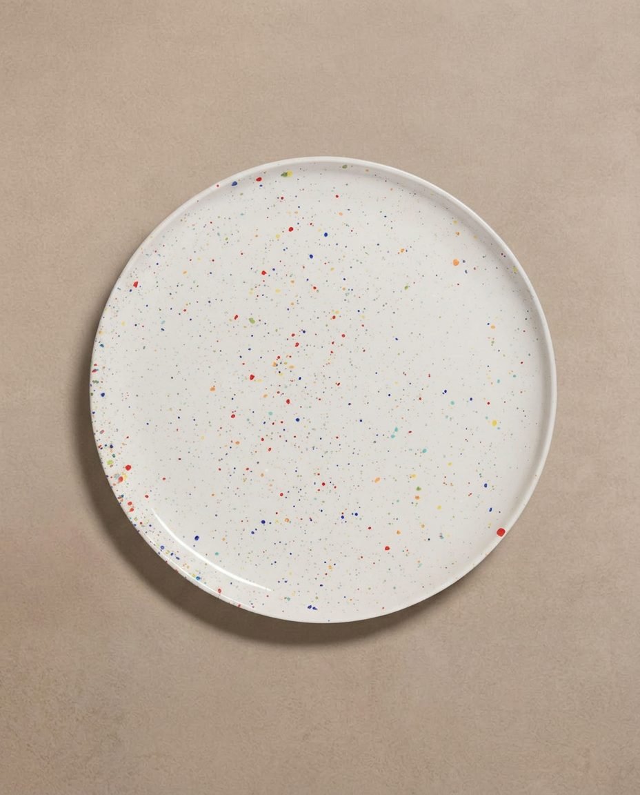 New Party Stoneware Set 30 Pieces White