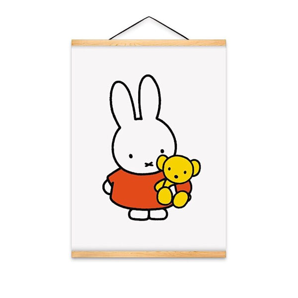 Miffy Rabbit poster A2 
