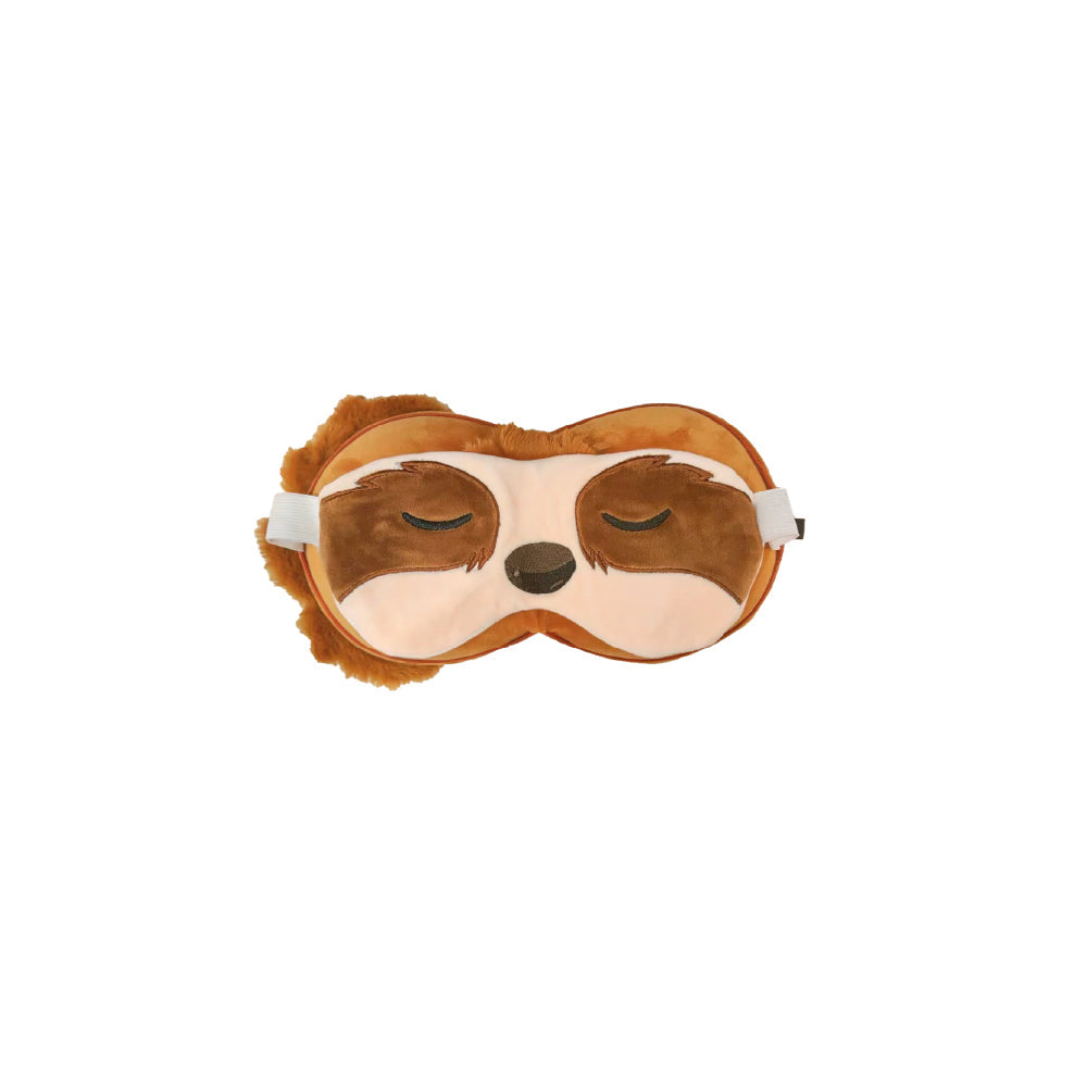 Coussin de voyage ZooNap Ours avec masque de sommeil